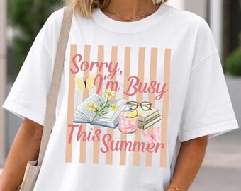 Summer Book Lover Stripes PNG SVG, Sublimation, 4 Designs (Digital Download)