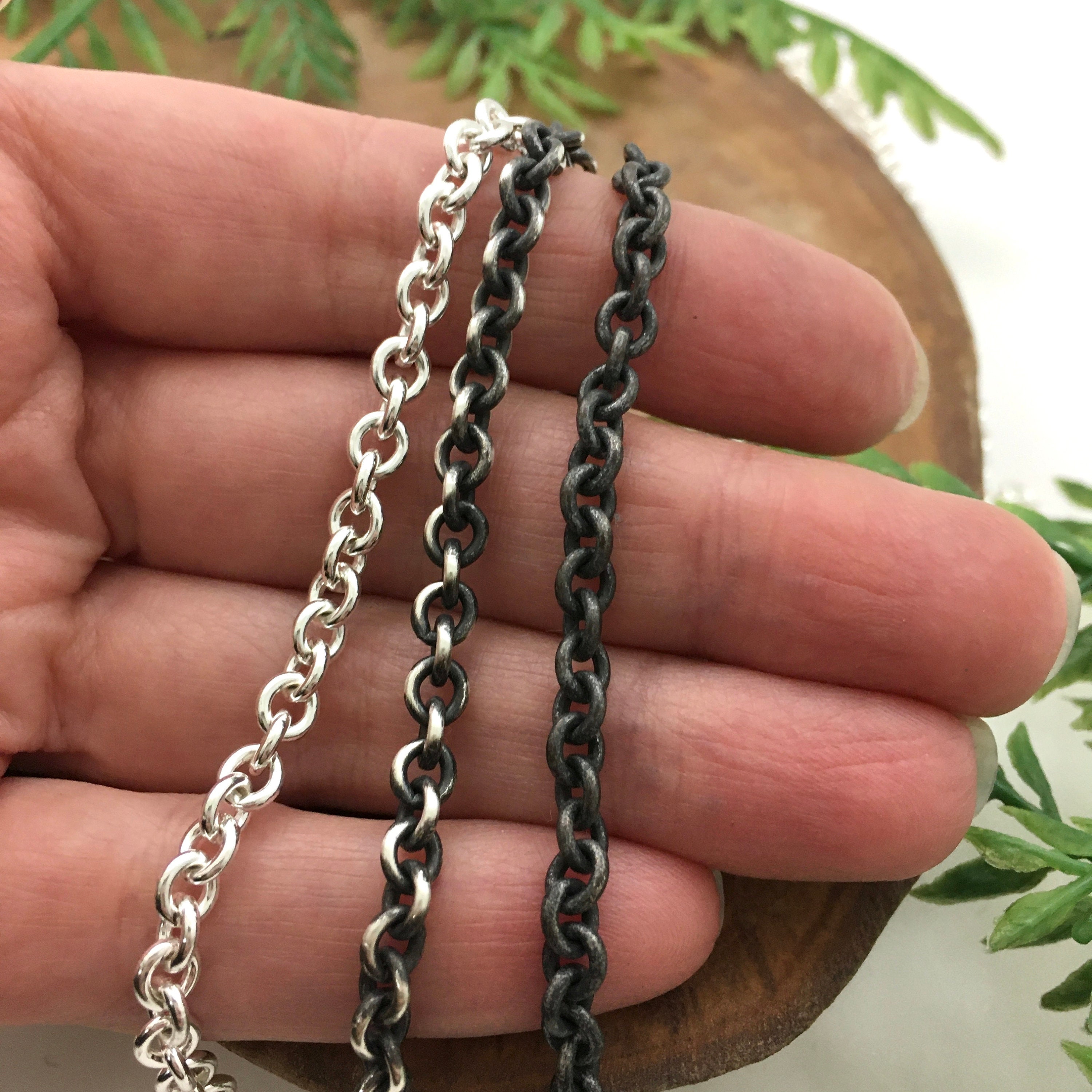 Cuban Heavyweight Chain, Length 26 Inches / Silver / Designed in USA / High Quality & Unique / Men's Jewelry / Klassic Statement