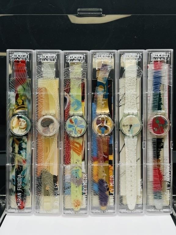 Swatch Artist Series Collection – 6 Limited Edition Swiss Design