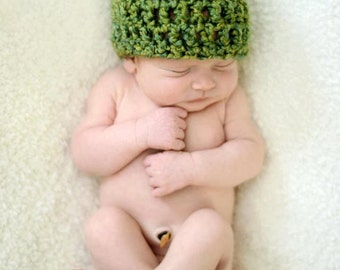 CROCHET HAT PATTERN: Quick Baby Beanie Pattern (newborn-3 months), easy crochet pattern, crochet baby hat, quick crochet, easy baby crochet