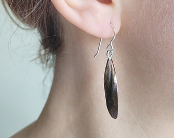 Double Ash Samara - Earrings - Bronze - Samara - Made to Order