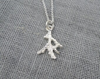 Mini Cedar - Pendant - Sterling Silver - Necklace - Nature - Made to Order