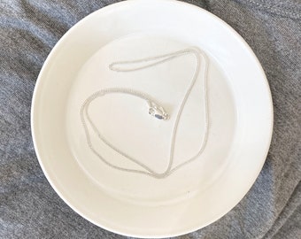 Delicate Sterling Silver Curb Chain 1.2mm