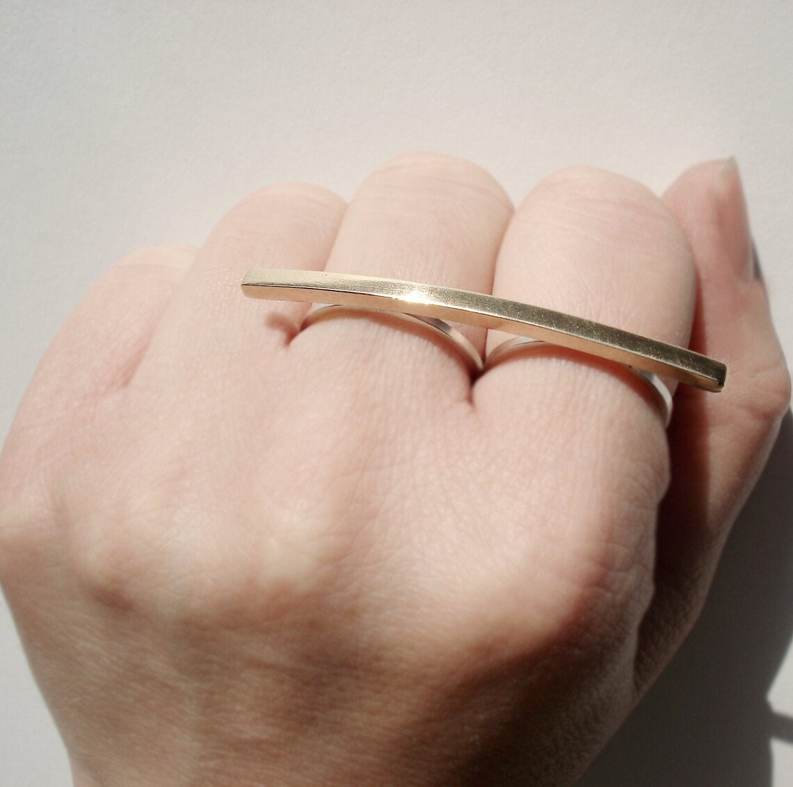 Ring That Goes On Two Fingers