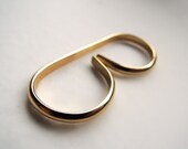 Gold Brass - Double Finger Ring Two Finger Ring - Knuckle Duster - Modern - Adjustable