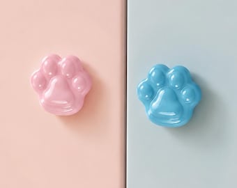 Ladeknoppen kattenpoot | Funky kastgrepen, dierenpootknop, hardware kinderkamerkast