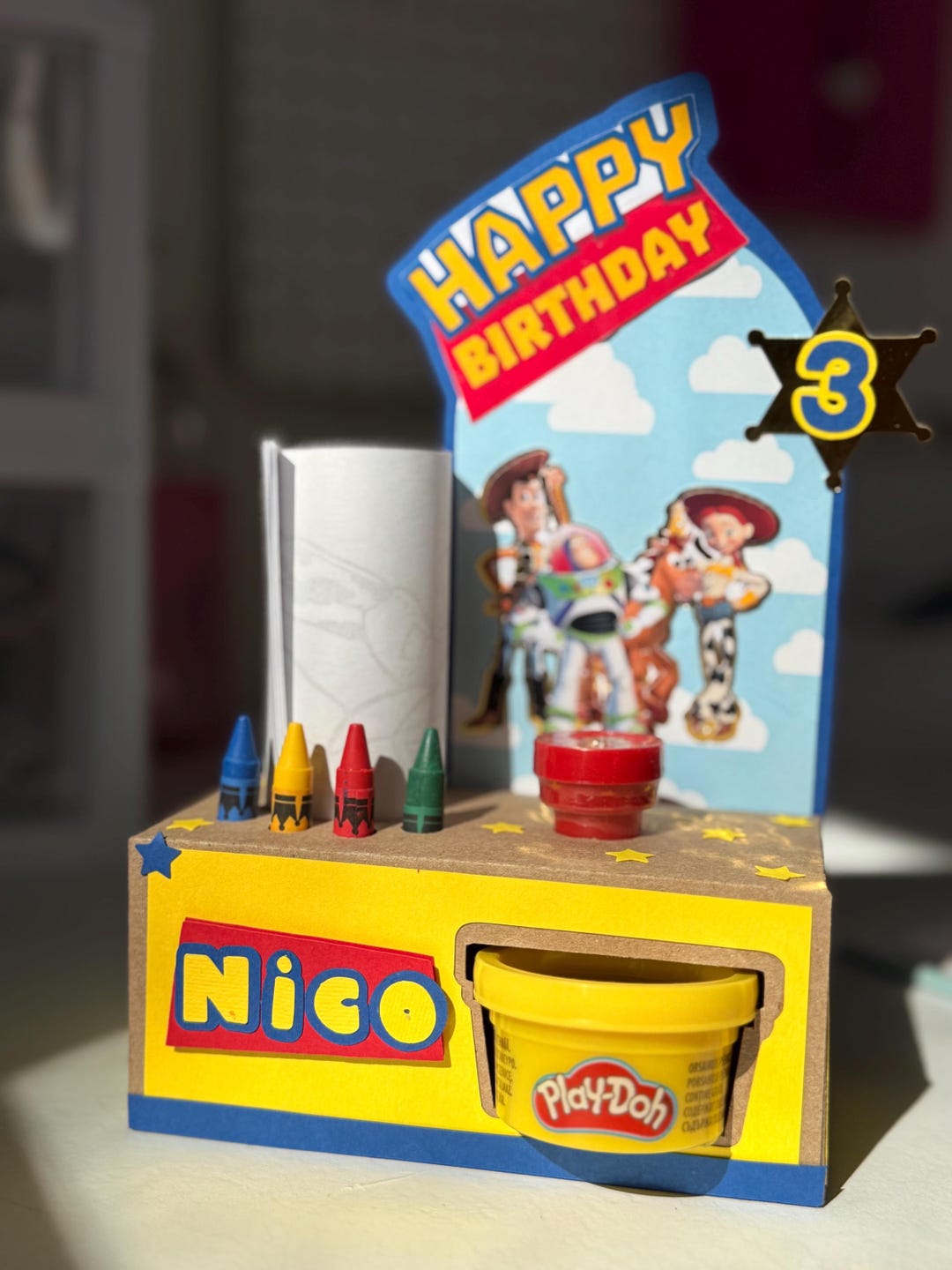 Yellow Activity Box Activity Box - Etsy