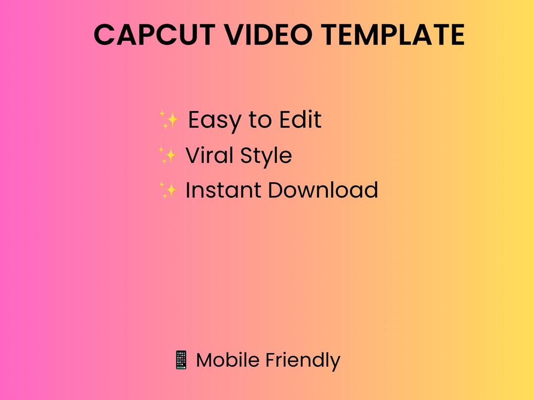 Aesthetic Capcut Template Bundle 5 Soft & Glow Video Templates