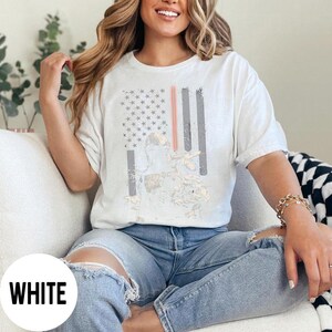 Retro Lightsaber America Flag Men's Disney Shirt, Mandalorian Dad, Galaxy's Edge Shirt, 250th Anniversary USA, Father's Day Gift image 7