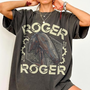 Retro “Roger Roger” Droid Shirt, Star Wars Battle Droid Comfort Colors Tee, Star Wars: Galaxy's Edge Shirt, Disney's Hollywood Studios Trip