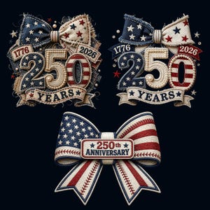 Amerikas 250-årsjubileum PNG | 1776-2026 Patriotisk rosettlapp | Distressed Denim USA 250 år Sublimeringsdesign | Halvhundraårsjubileum PNG
