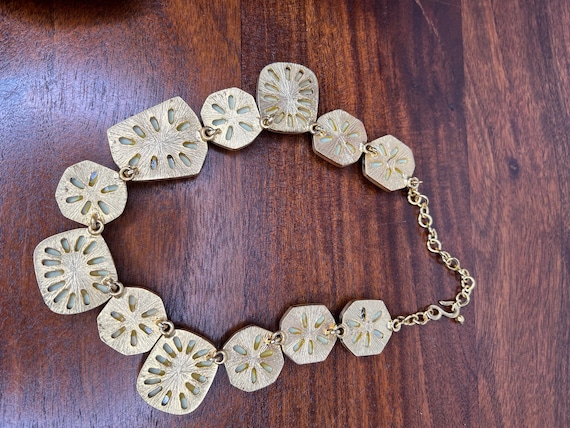 Vintage Kenneth Jay Lane Python Print Statement N… - image 7