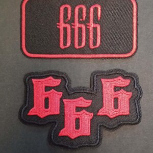 Patches 666 x 2