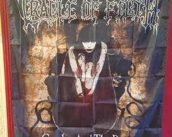 Flagge der Wiege des Schmutzes „Grausamkeit und das Biest“