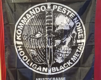Flag Kommando Black Plague K.P.N