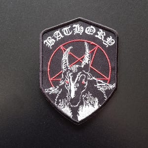 Bathory iron-on patch