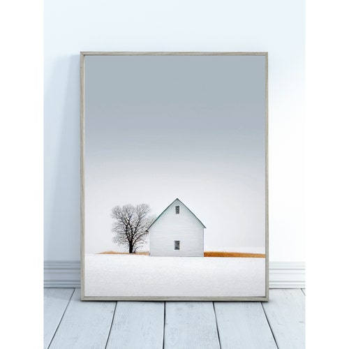 Poster Encadré TNT Take Two – Coucher De Soleil Sur Door County, Wisconsin, Déco Cottage