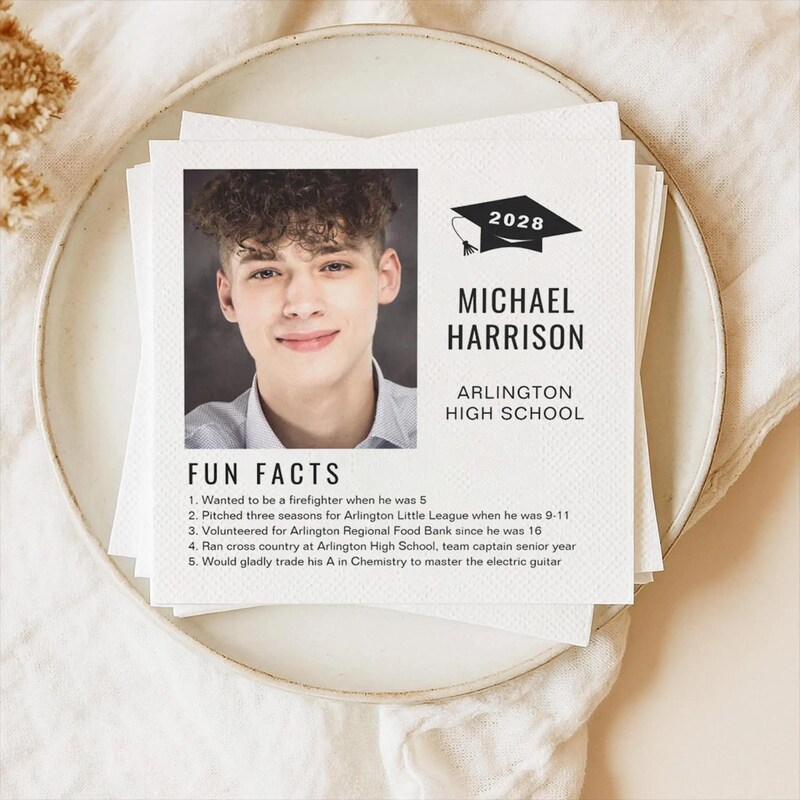 Gradutation Fatcs Fun Facts for Graduates 2026 - Etsy