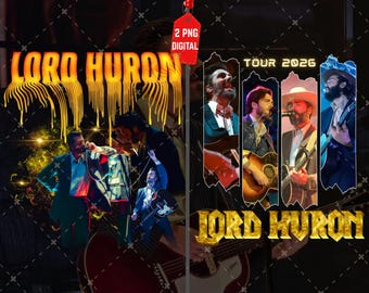 Lord Huron Tour 2026 Tshirt Design (Digital Download)