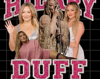 Hilary Duff Lucky Me Tour 2026 PNG, Ready to Print (Digital Download)