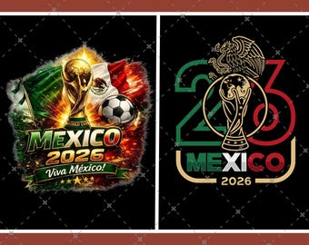 Mexico World Cup 2026 PNG | El Tri Soccer Shirt Design | Mexican Football Fan PNG | Mexico Soccer Sublimation | Digital Download