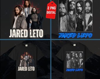 Jared Leto PNG File Ready to Print (Digital Download)