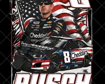 Kyle Busch PNG File, Art (Digital Download)
