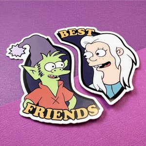 Unenchanted PinPals Series 3 Sticker Set