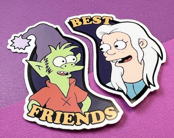 Unenchanted PinPals Series 3 Sticker Set