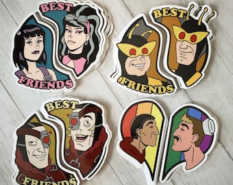 Adventure Siblings BFF Sticker Sets