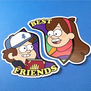 Mystery Twins Vinyl Sticker Set
