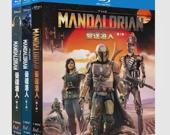 The Mandalorian Staffel 1 -3 BD Film TV Film 6-Disc Alle Region Neues Box Set