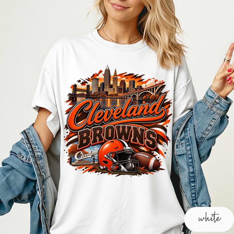 Cleveland Browns Shirt, Cleveland Football Tee, Ohio Game Day Comfort