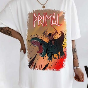 Genndy tartakovsky Shirt, genndy tartakovsky primal shirt, Funny shirt, Chromatica Sticker PM97 image 5