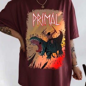 Genndy tartakovsky Shirt, genndy tartakovsky primal shirt, Funny shirt, Chromatica Sticker PM97 image 1
