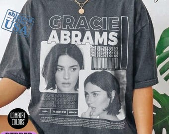 Gra.cie Abrams The Secret Of Us Tour 2024 Shirt, Funny Gracie Tour Shirt, Gra.cie Abrams Music Album Shirt Men Women