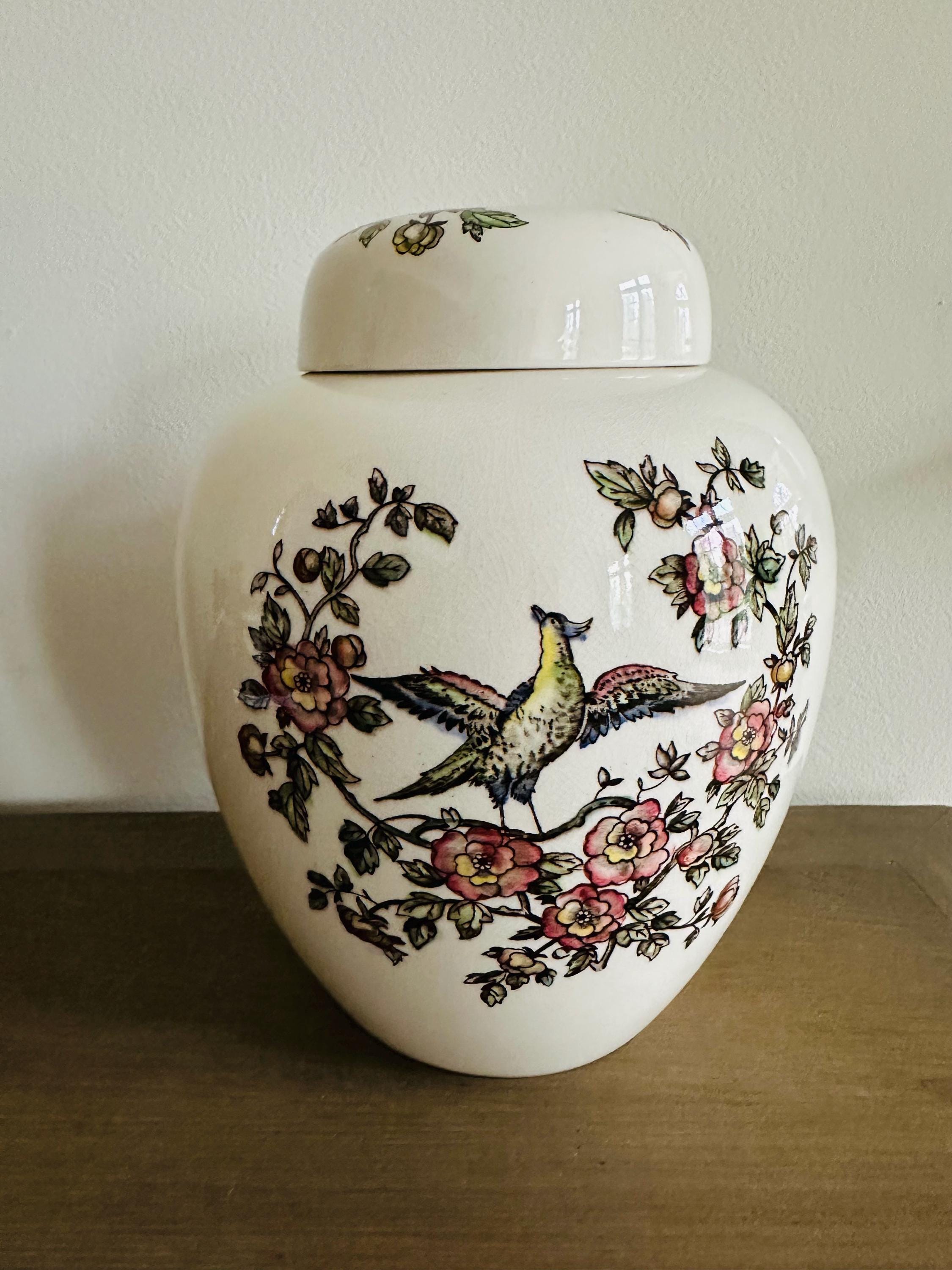 Crown Staffordshire Ginger Jar - Etsy