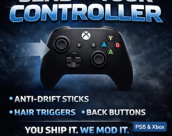 Mod your Own Controller- FREE TMR no drift UPGRADE- Send in Service Xbox