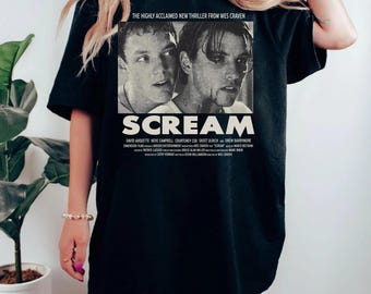 Billy Loomis & Stu Macher Scream Movie T-Shirt