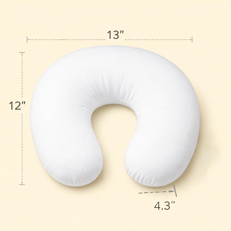 Personalized U-Shaped Pillow, Custom Soccer U Shape Neck Pillow, Custom Name Travel Cushion, Sports Themed Car Airplane Support image 8