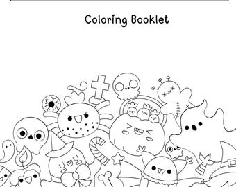 Halloween Coloring Book for Kids | Spooky Activity Pages (PDF Download)