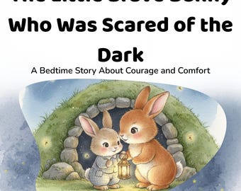 Brave Bunny Bedtime Story PDF | Calming Kids Book (Digital Download)