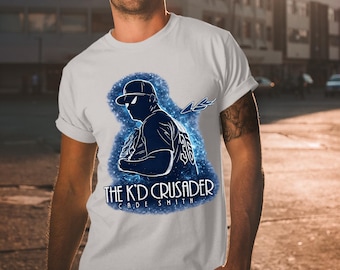 Cade Smith The K'D Crusader shirt, The K'd Crusader Baseball Pitcher Shirt, Strikeout King Graphic Tee, Baseball Pitcher Silhouette tee