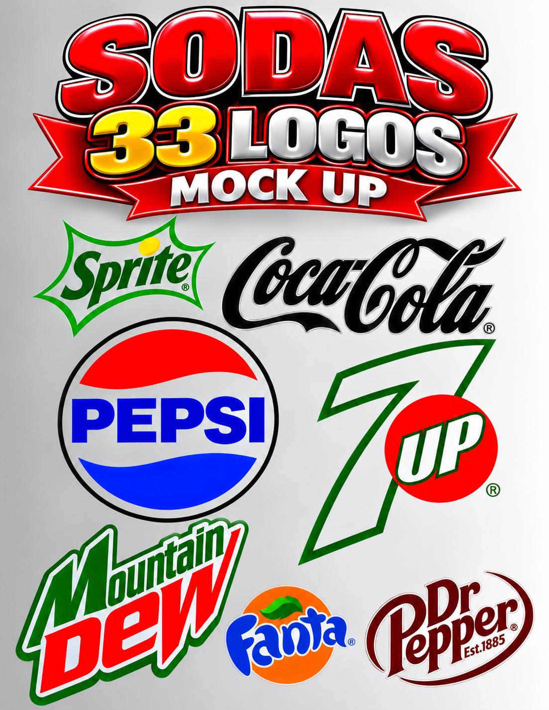 Coca Cola Pepsi 7 Up - Etsy