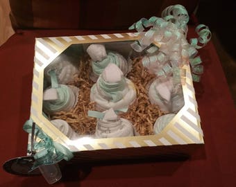 Baby Onesie Cupcake Box