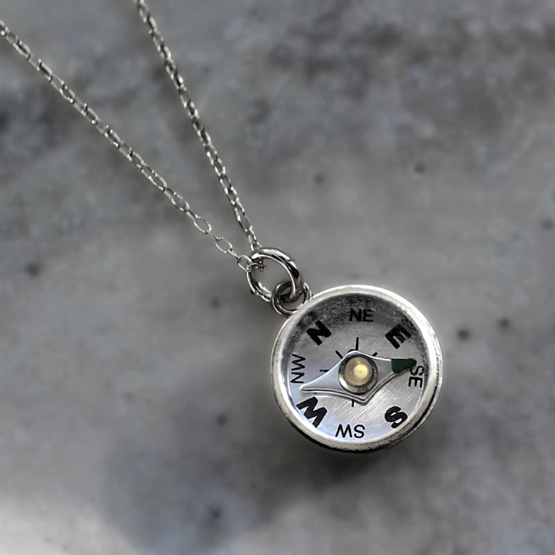 Neck Compass Compass Necklace - Etsy