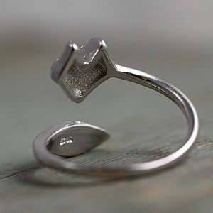 Fox ring. Sterling silver. image 3