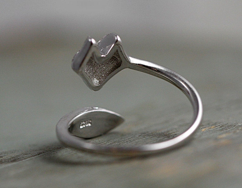 Fox ring. Sterling silver. image 3