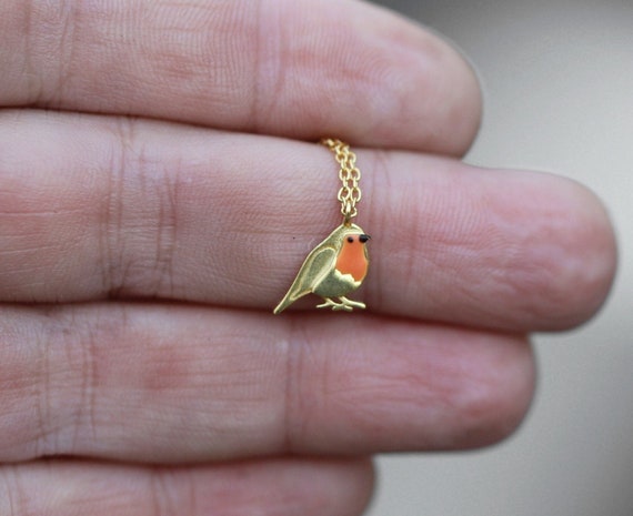 Gold plated bird necklace Gold plated bird necklace