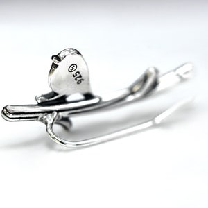 Neu: Meisen Ohrklammern. Man braucht nur 1 Ohrloch. 925 vergoldetes Sterling Silber & Emaille. Bild 7